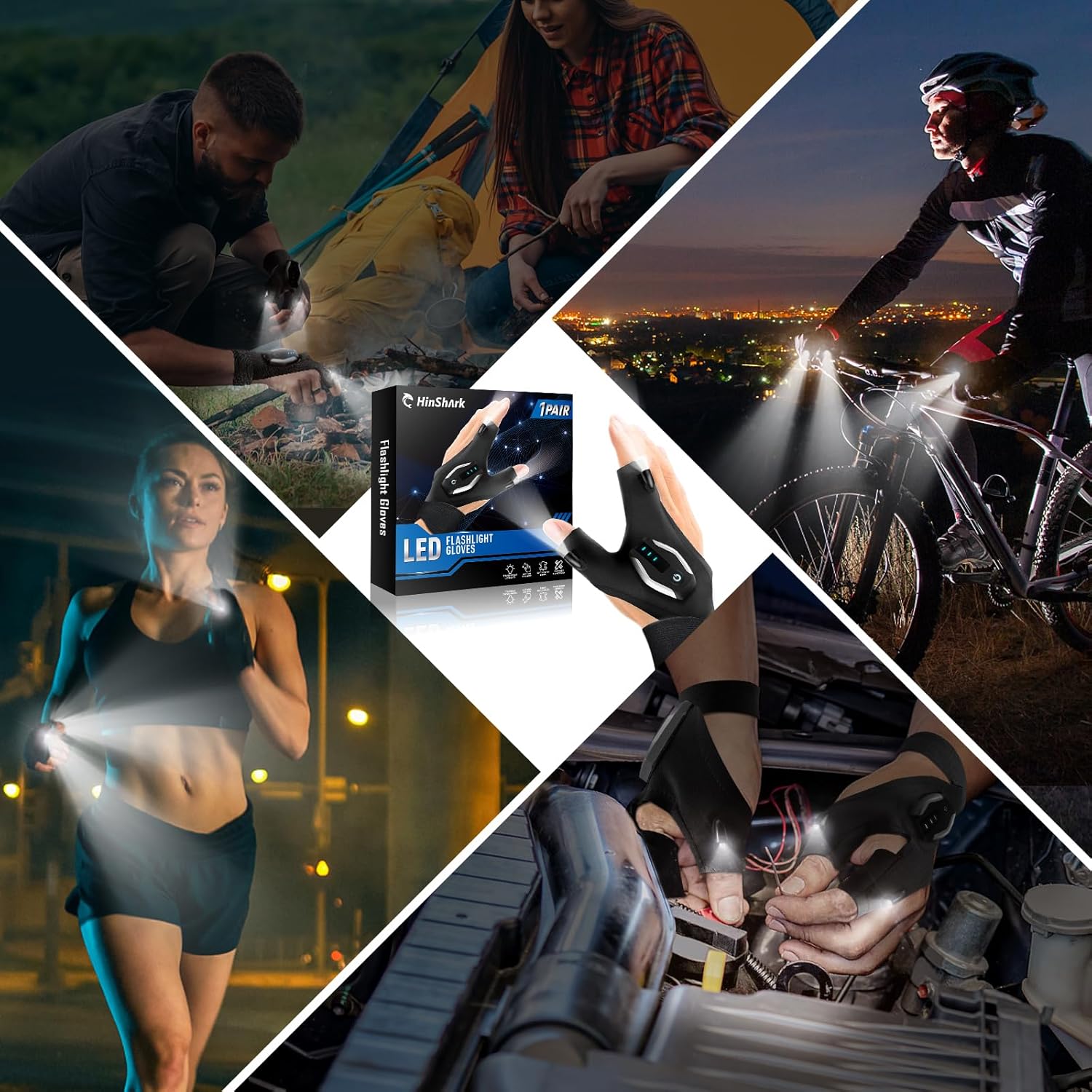 Trevana - LED Handschuhe