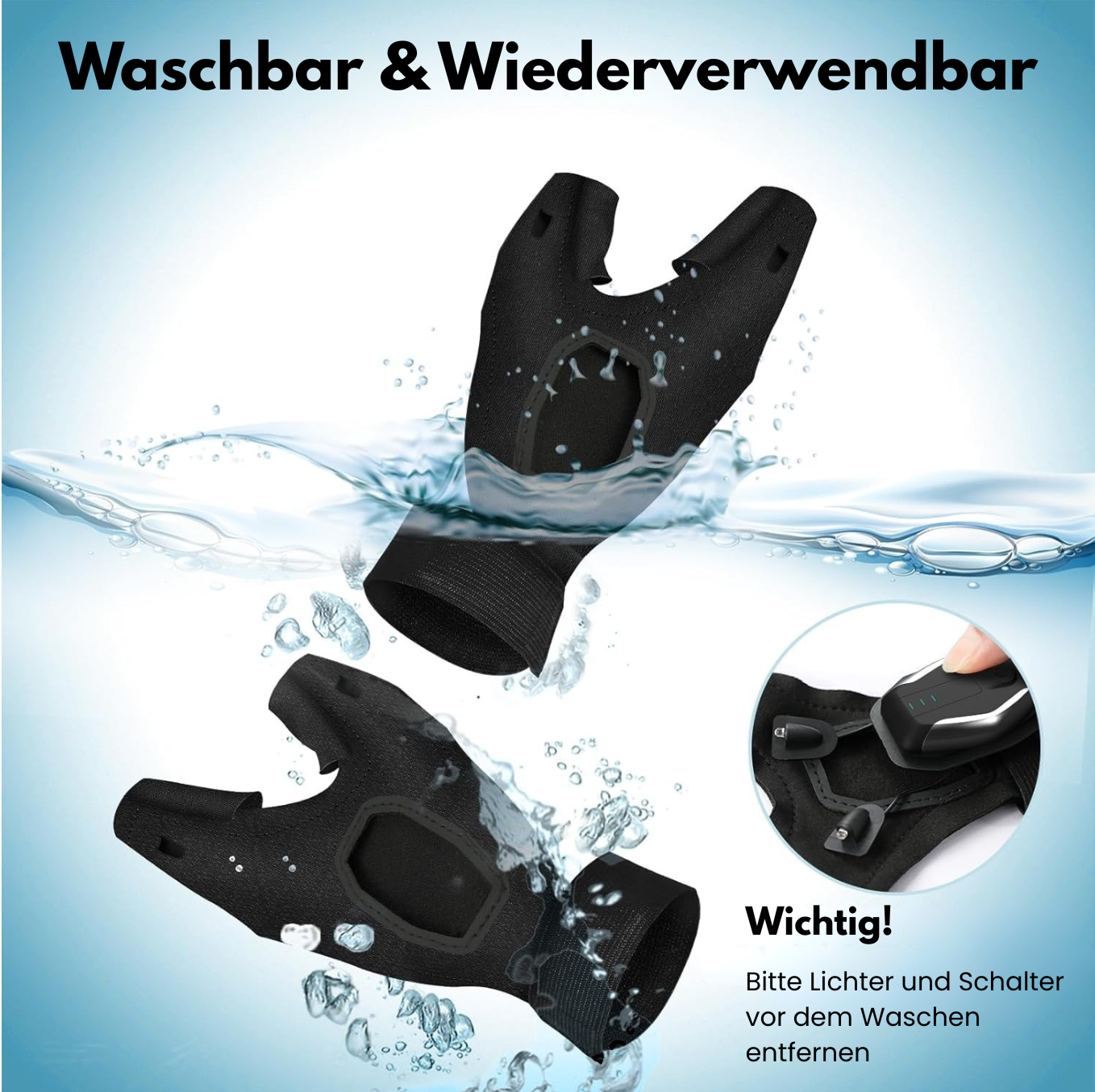 Trevana - LED Handschuhe